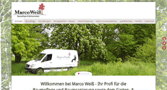 Desktop Screenshot of marco-weiss.de
